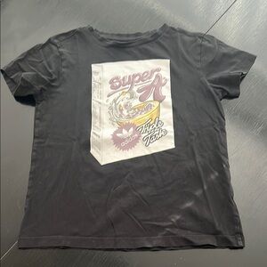 Adidas Black Graphic T-Shirt